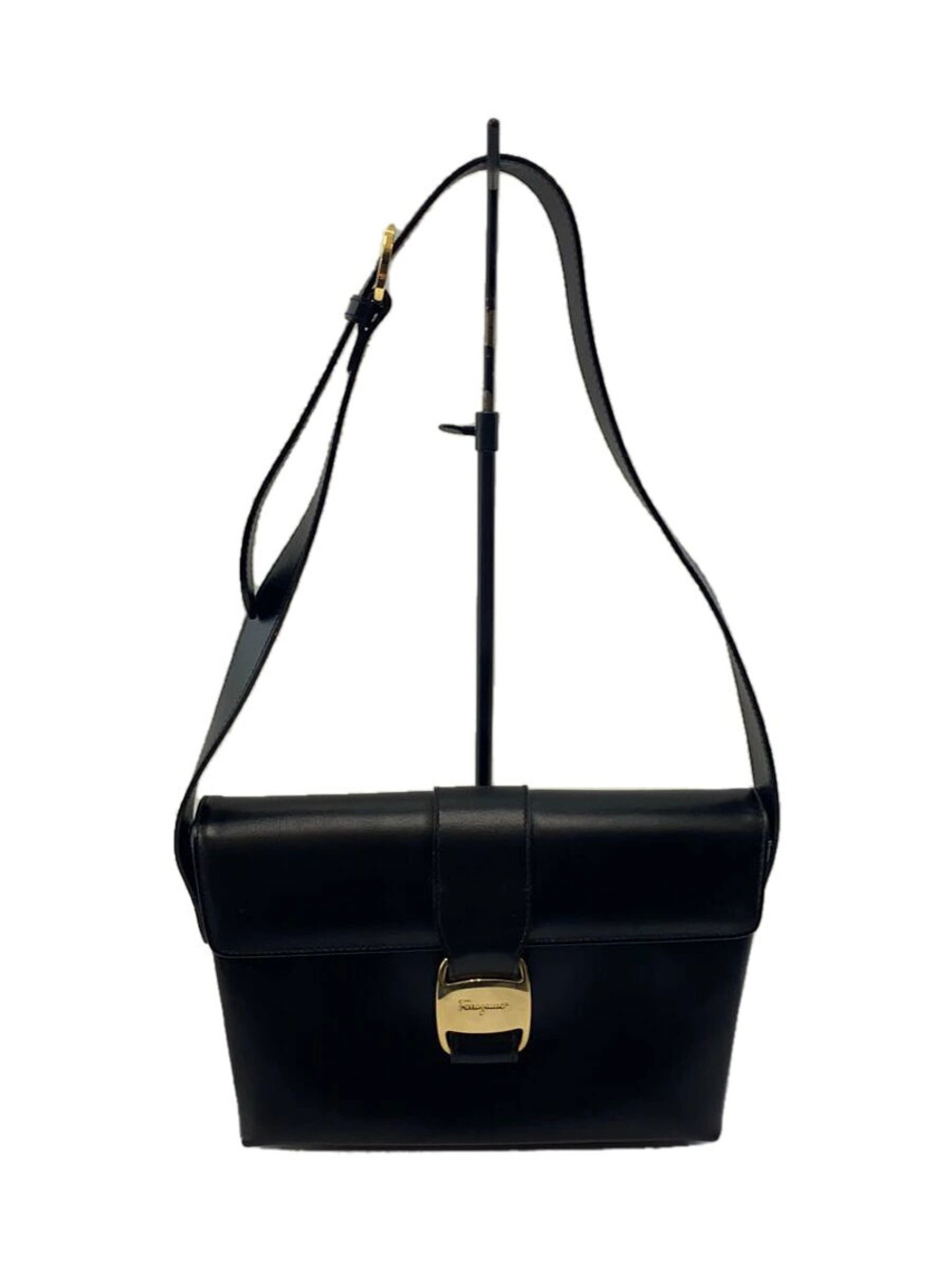 Salvatore Ferragamo Handbag Leather Black